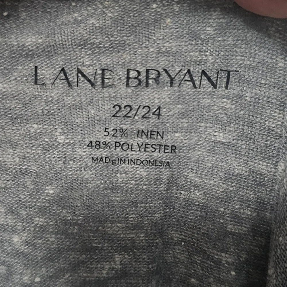 Lane Bryant Sequin Embellished Gray Tank Top 22/24 - Picture 4 of 4